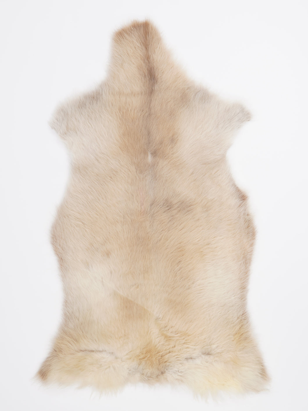 Vícebarevná ovčí kůže L