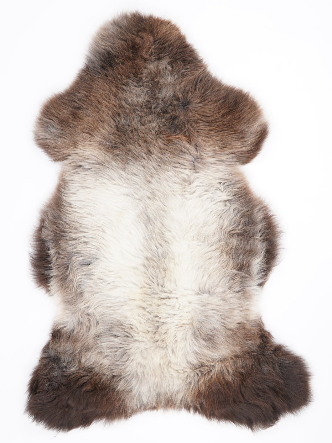 Vícebarevná ovčí kůže L