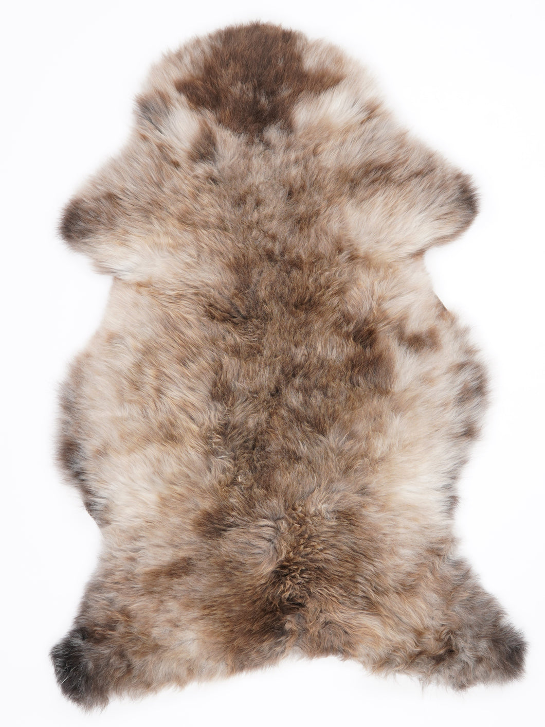 Vícebarevná ovčí kůže L