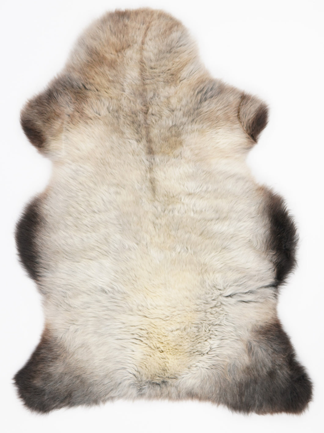 Vícebarevná ovčí kůže L