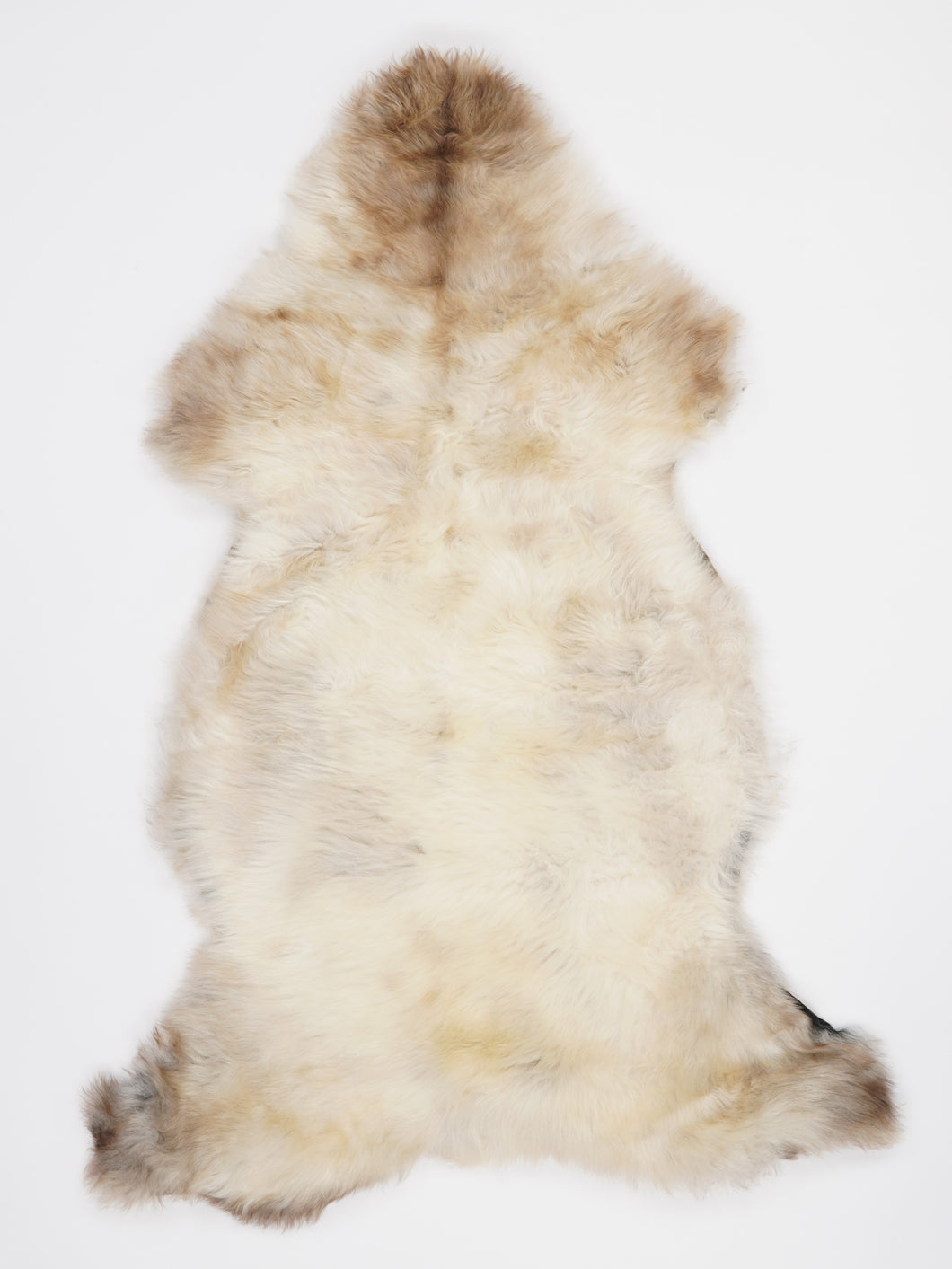 Vícebarevná ovčí kůže L