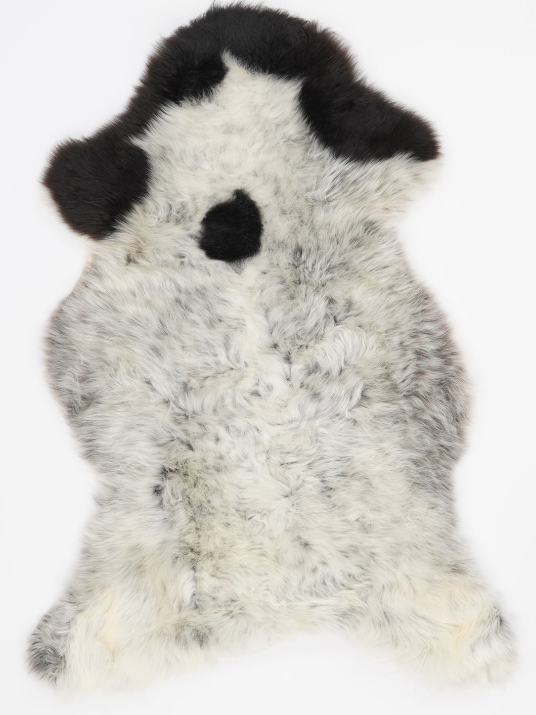 Vícebarevná ovčí kůže L