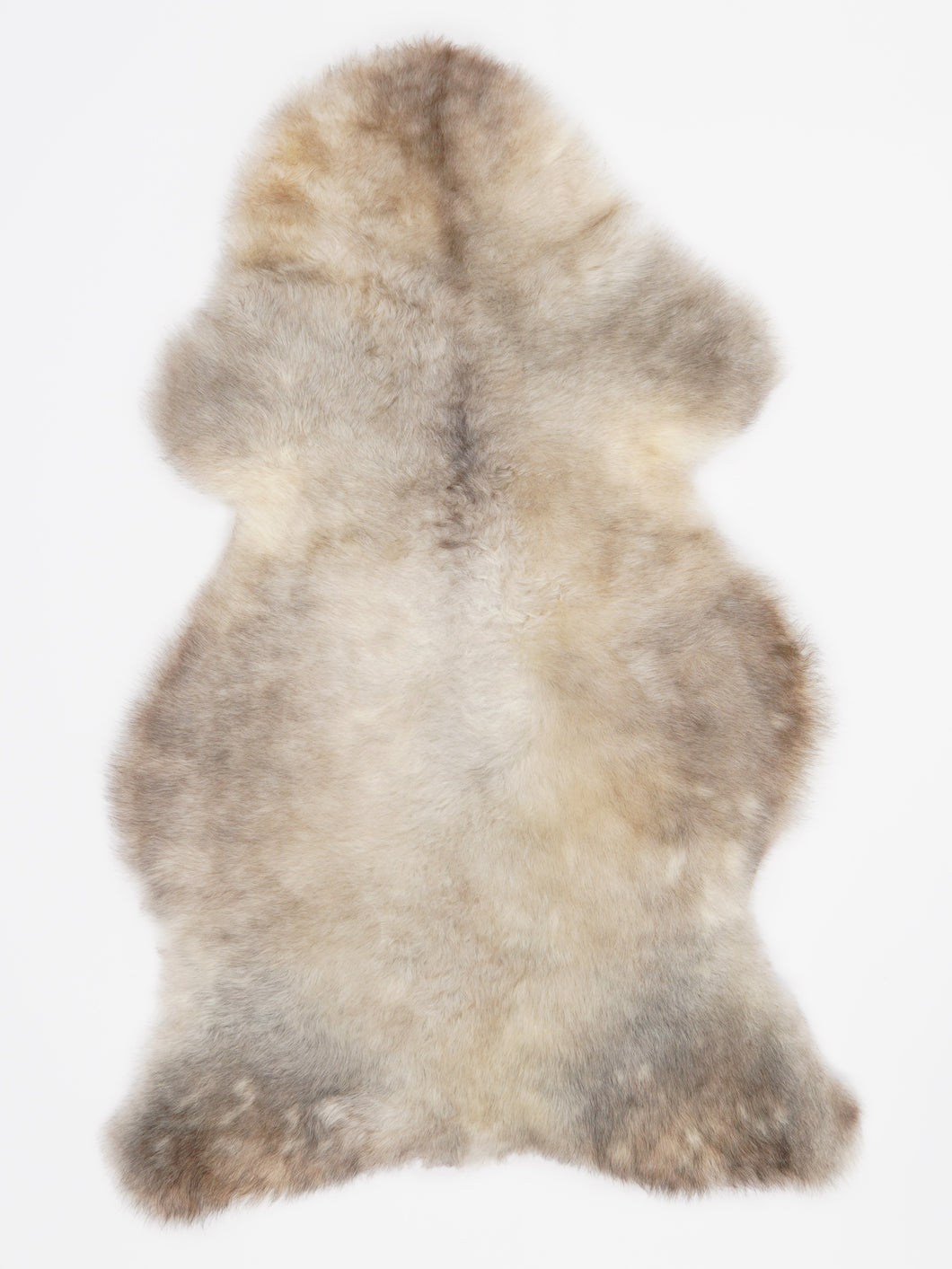 Vícebarevná ovčí kůže L