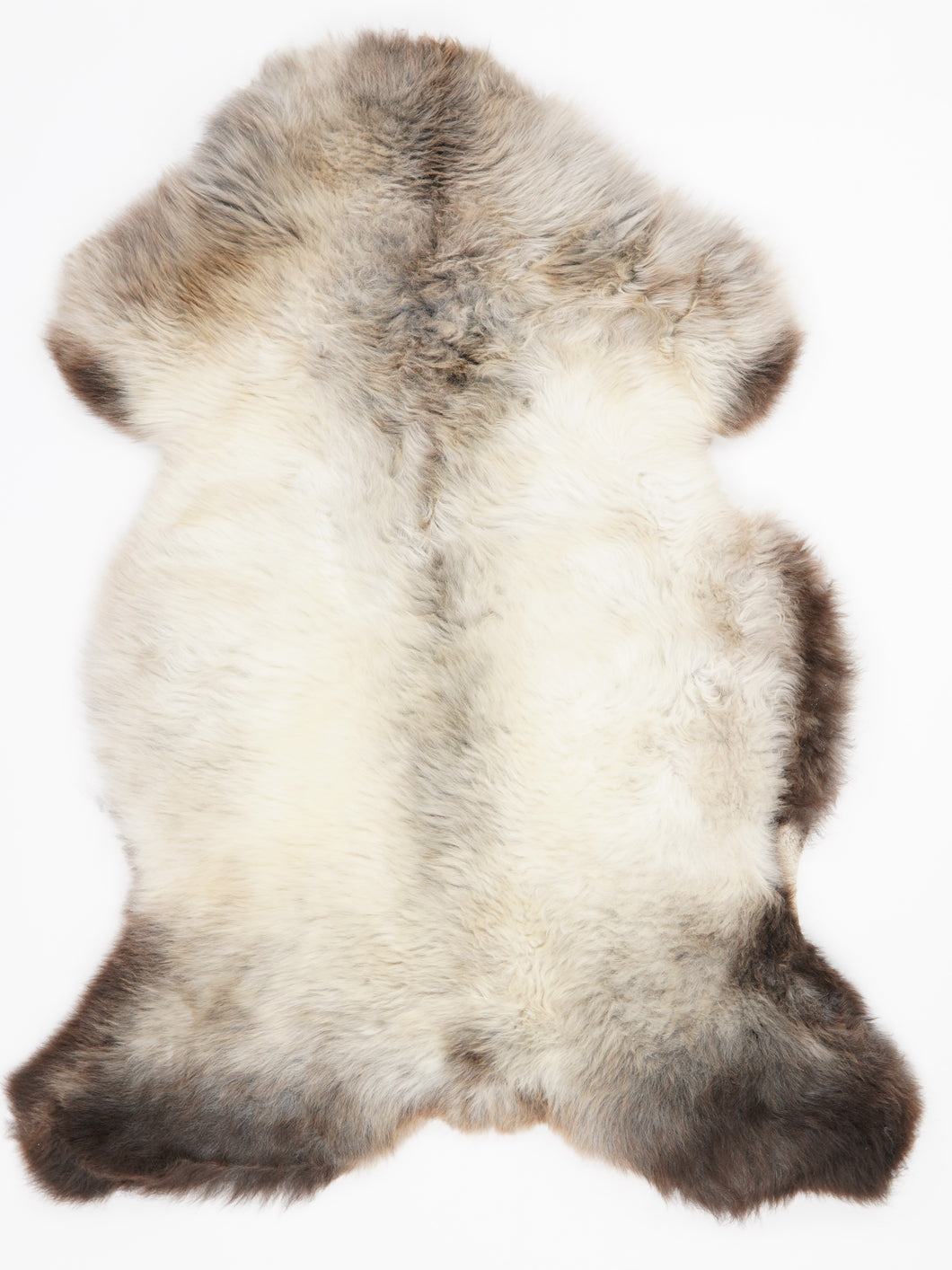 Vícebarevná ovčí kůže L