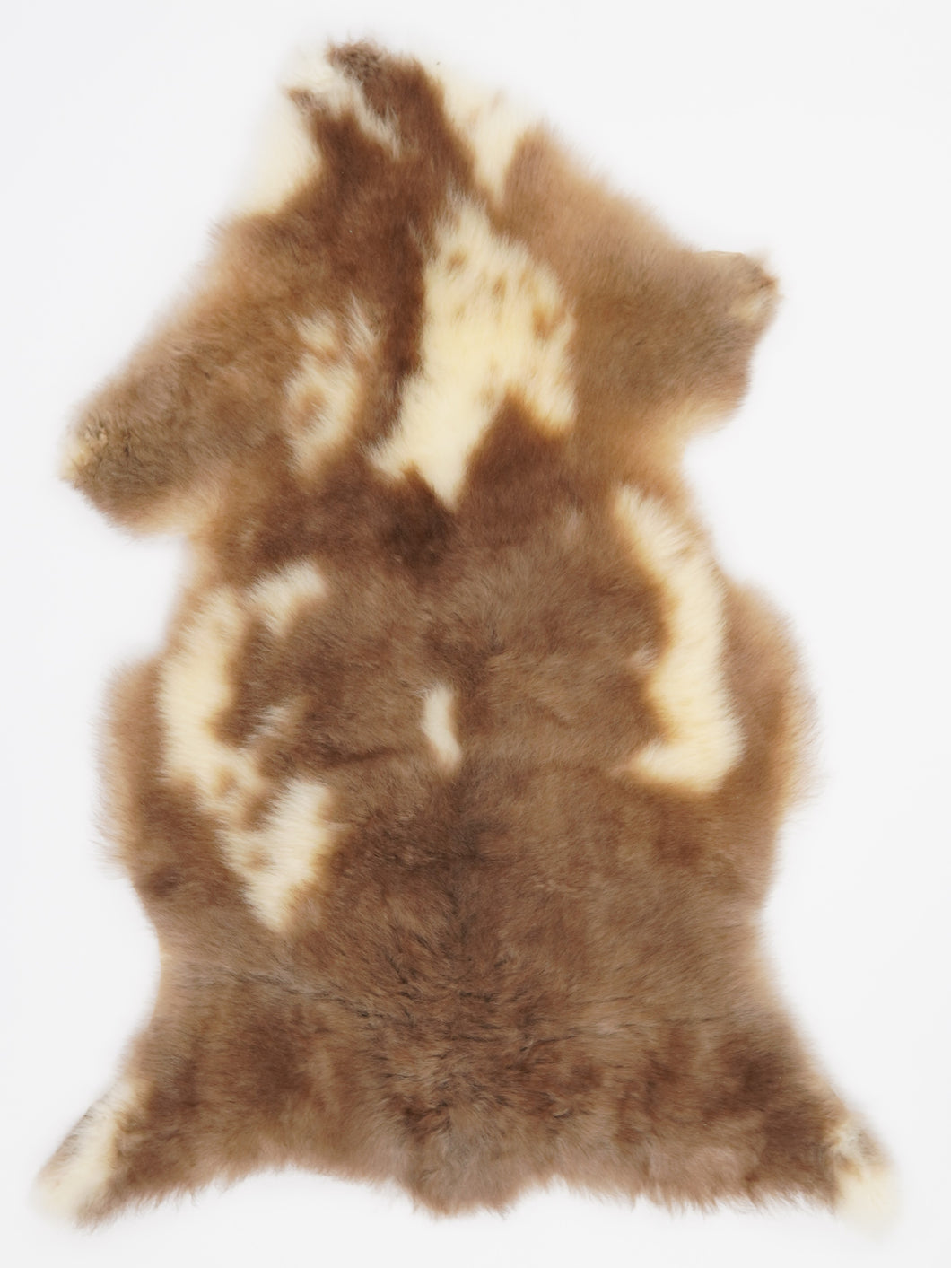 Vícebarevná ovčí kůže L