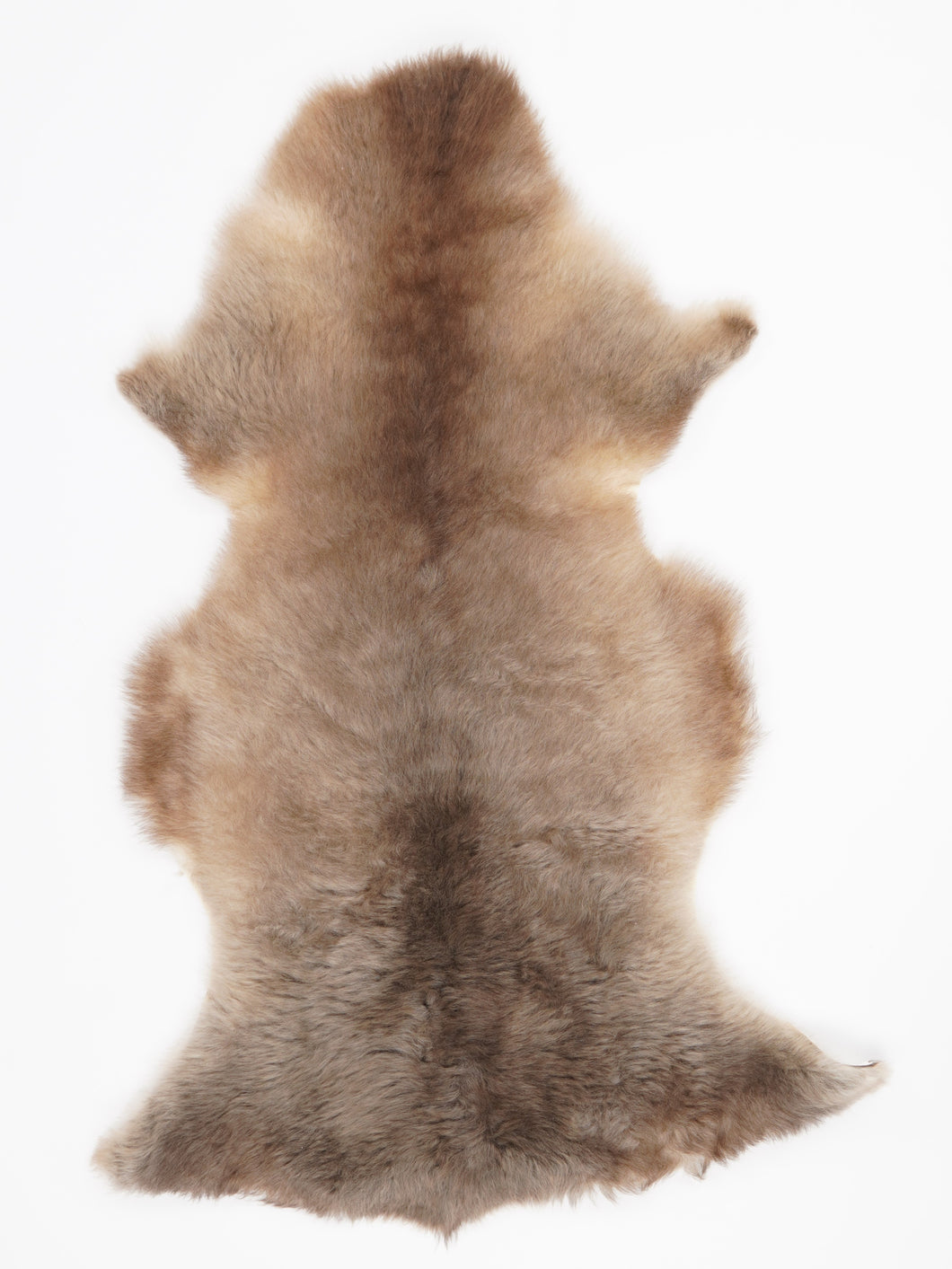 Vícebarevná ovčí kůže L