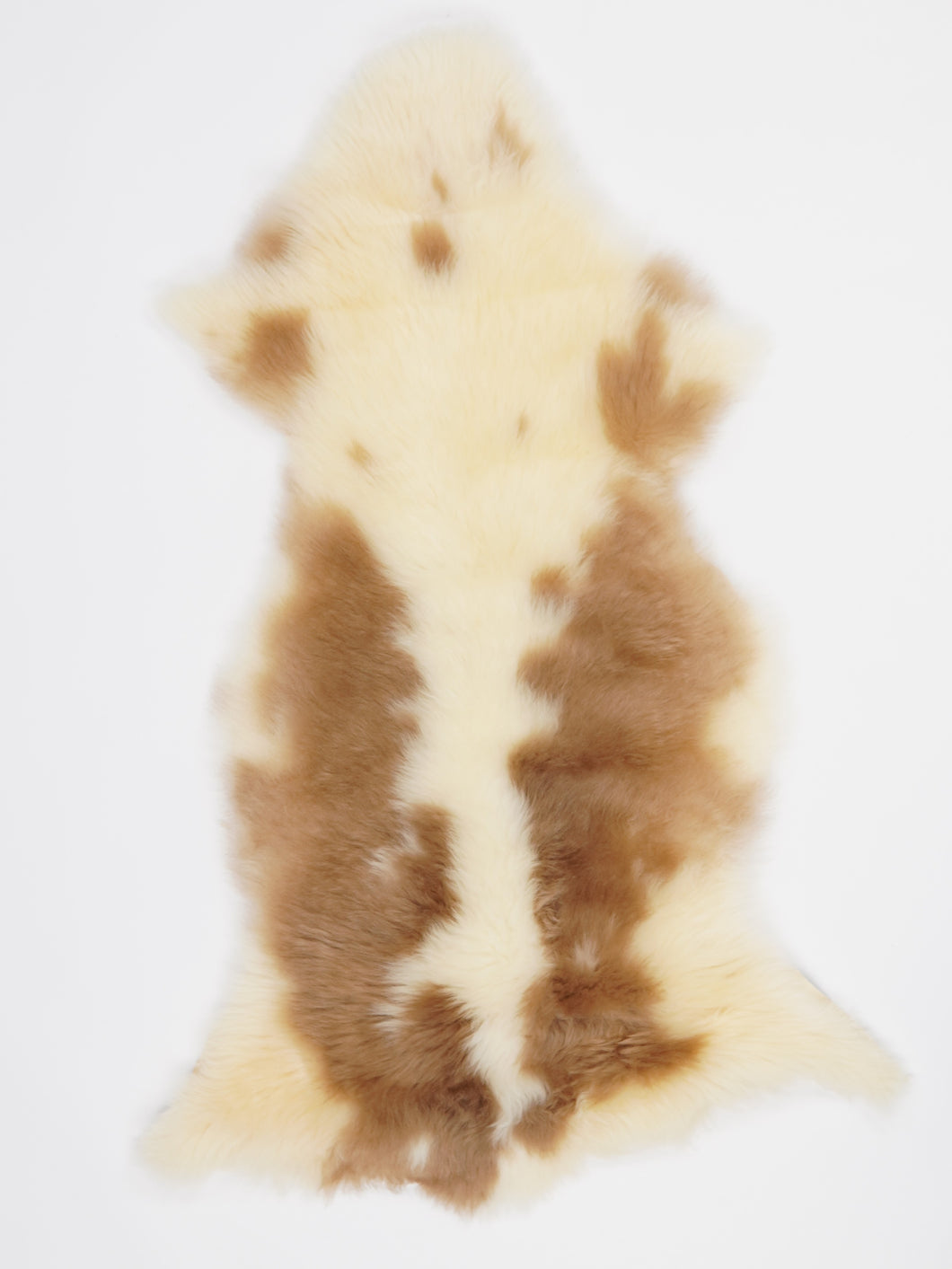 Vícebarevná ovčí kůže L