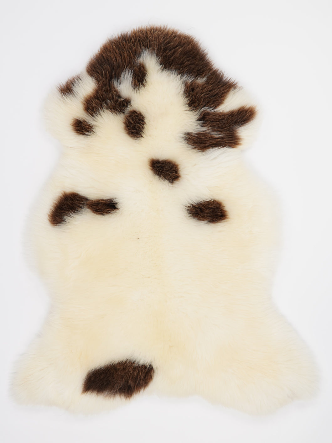 Vícebarevná ovčí kůže L