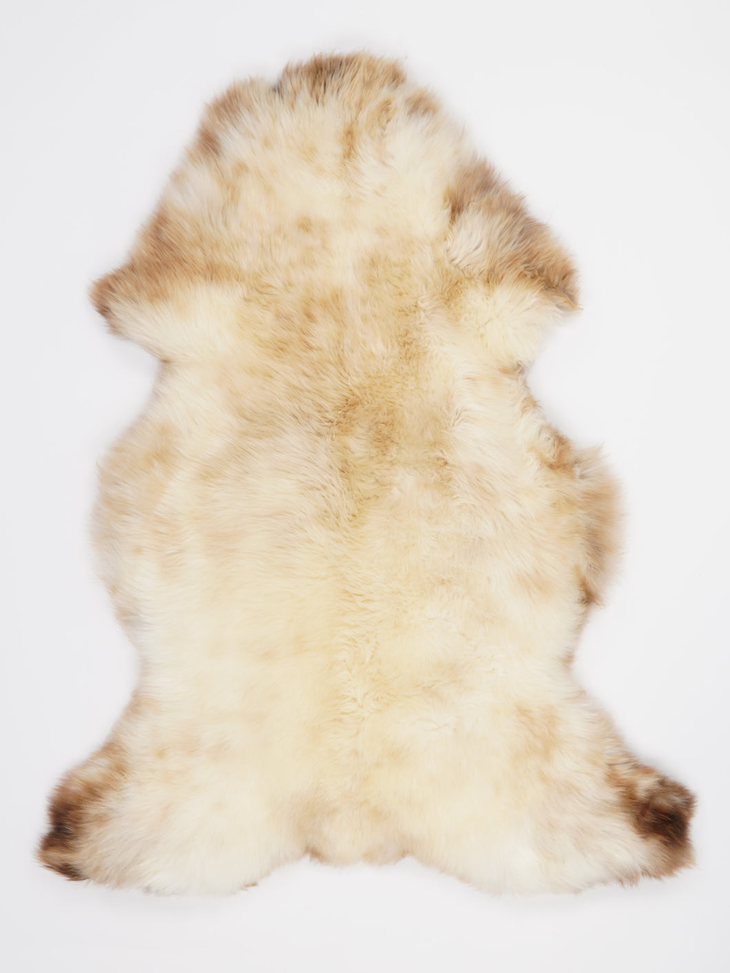 Vícebarevná ovčí kůže L