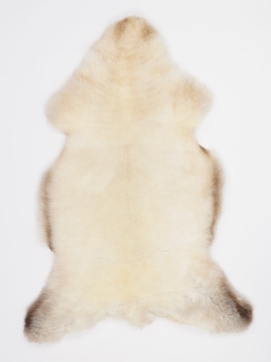 Vícebarevná ovčí kůže L