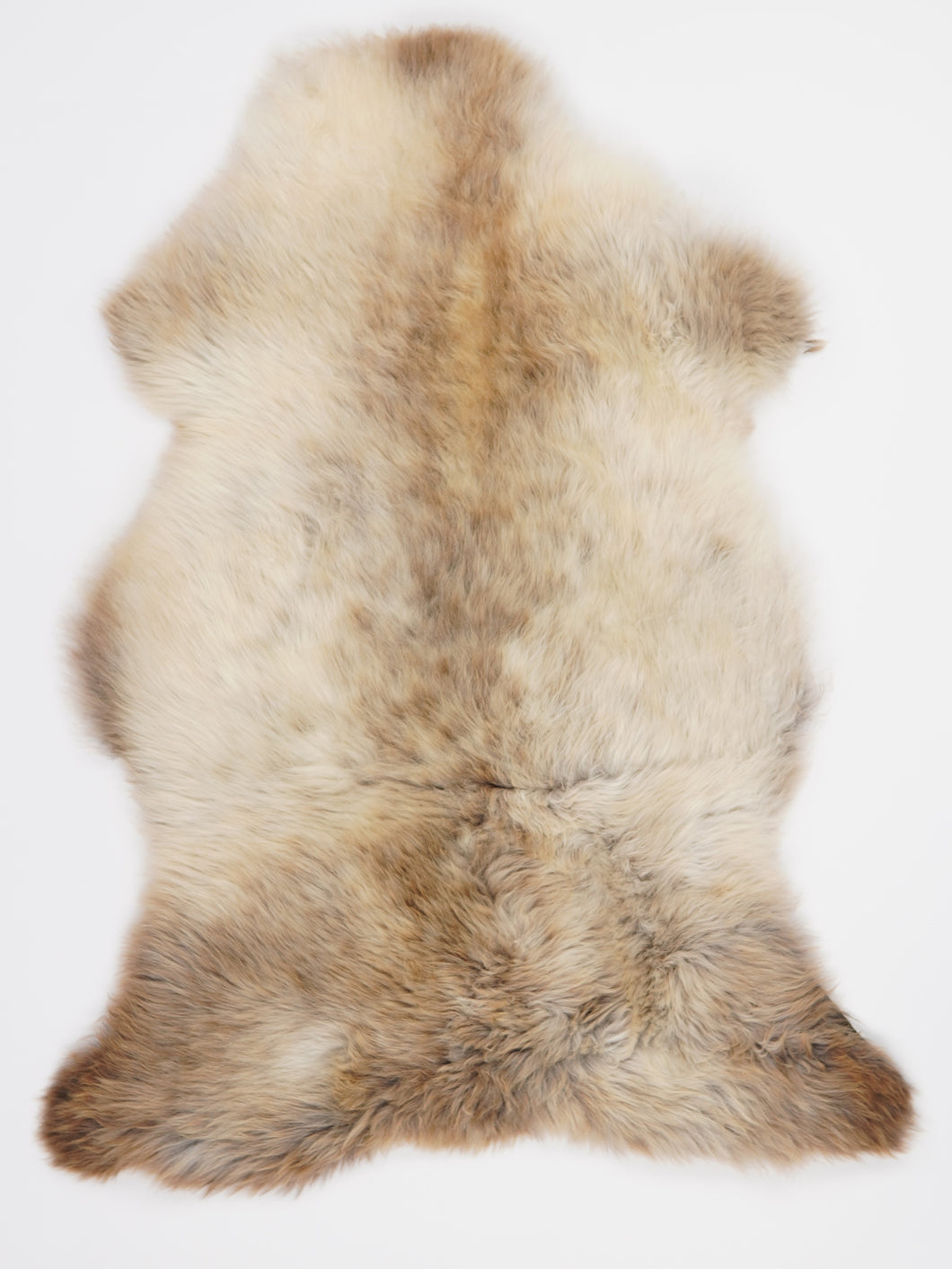 Vícebarevná ovčí kůže L