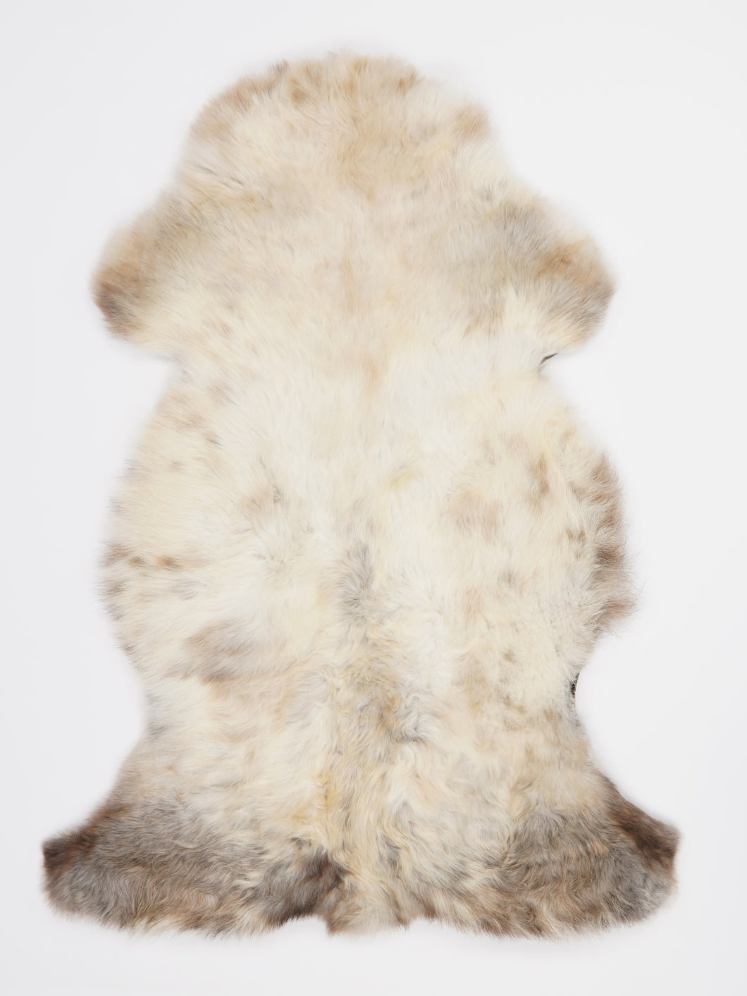 Vícebarevná ovčí kůže L