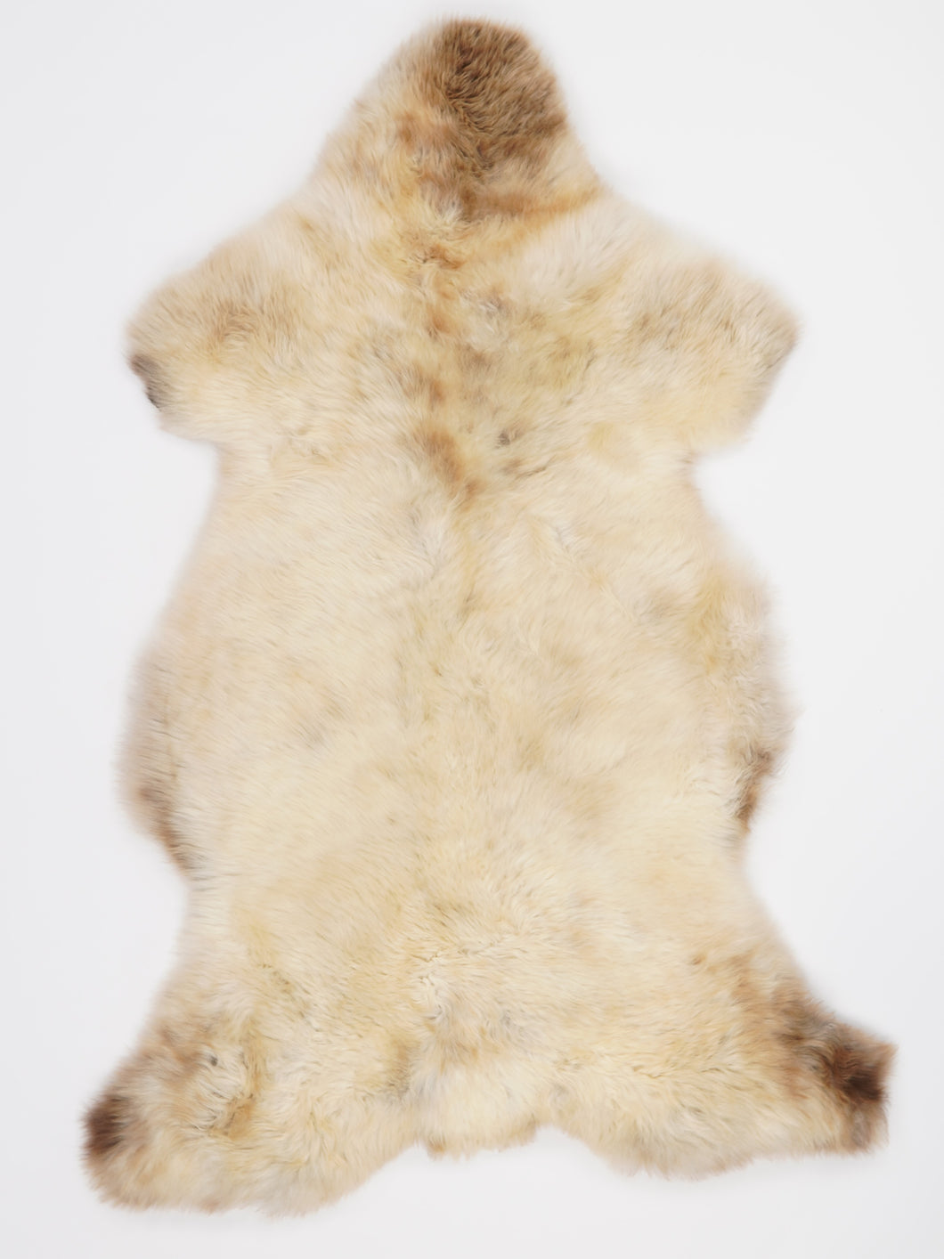 Vícebarevná ovčí kůže L