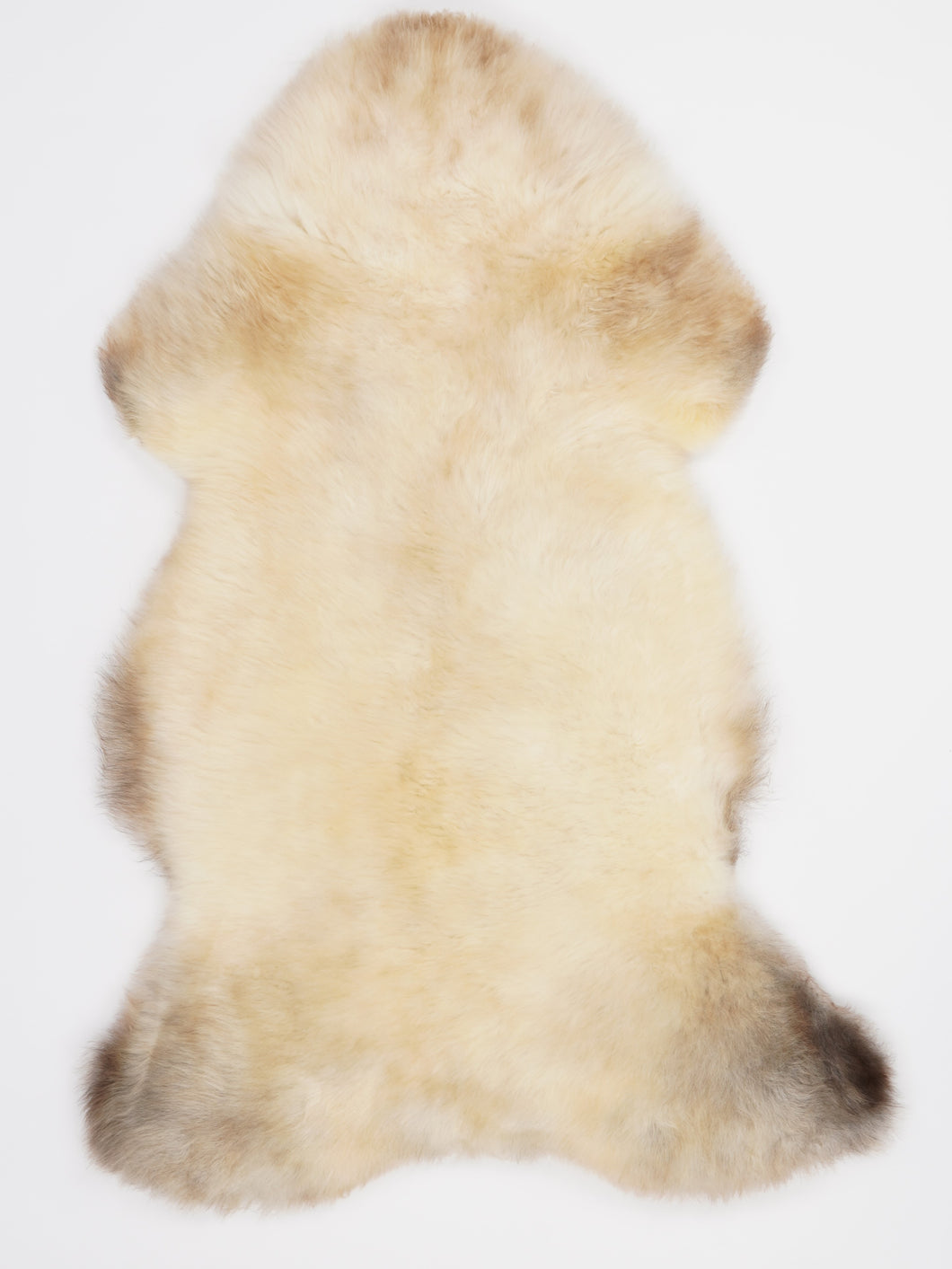 Vícebarevná ovčí kůže L