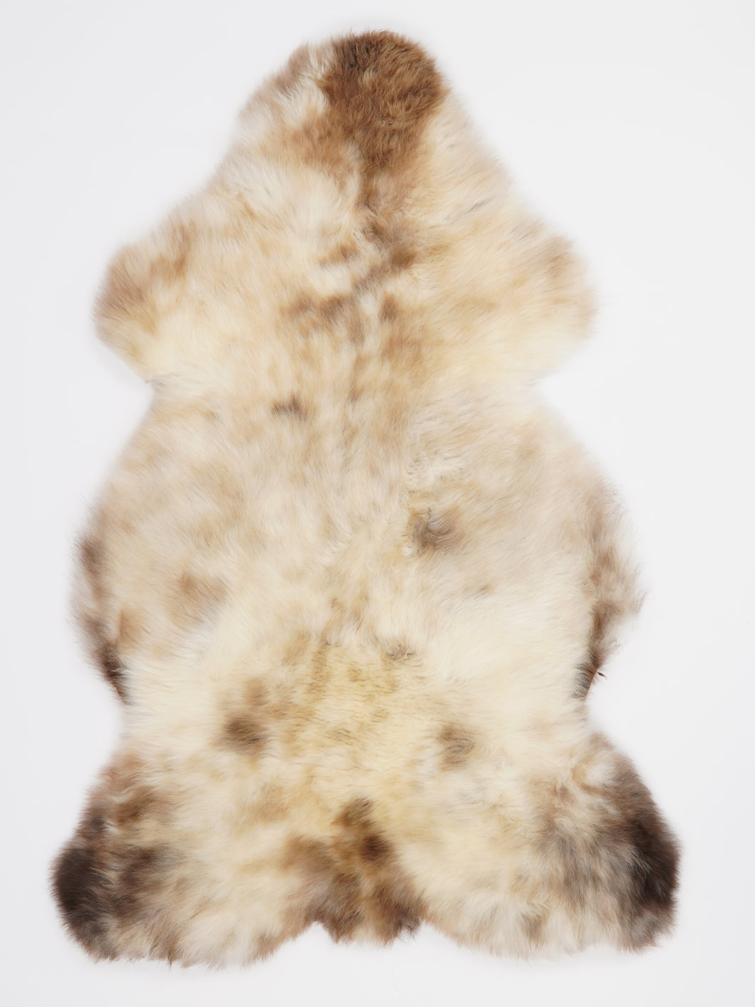 Vícebarevná ovčí kůže L