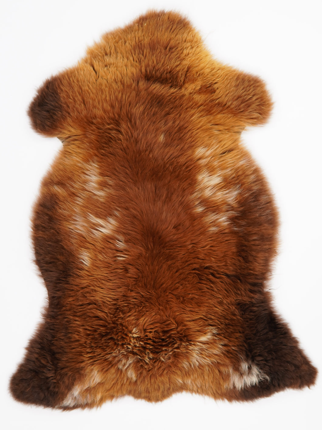 Vícebarevná ovčí kůže L