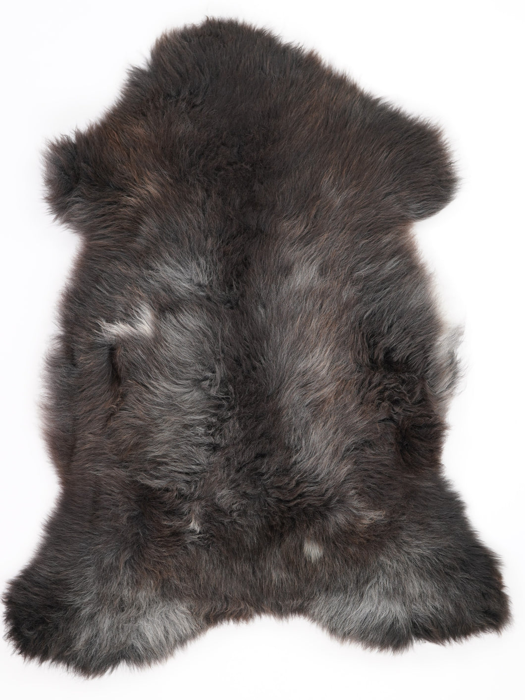 Vícebarevná ovčí kůže L