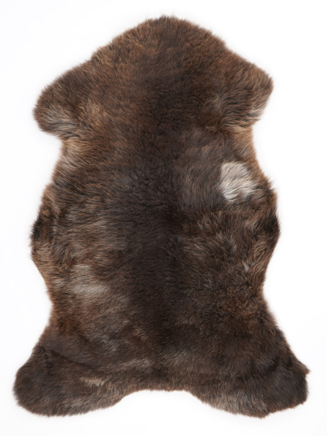 Vícebarevná ovčí kůže L