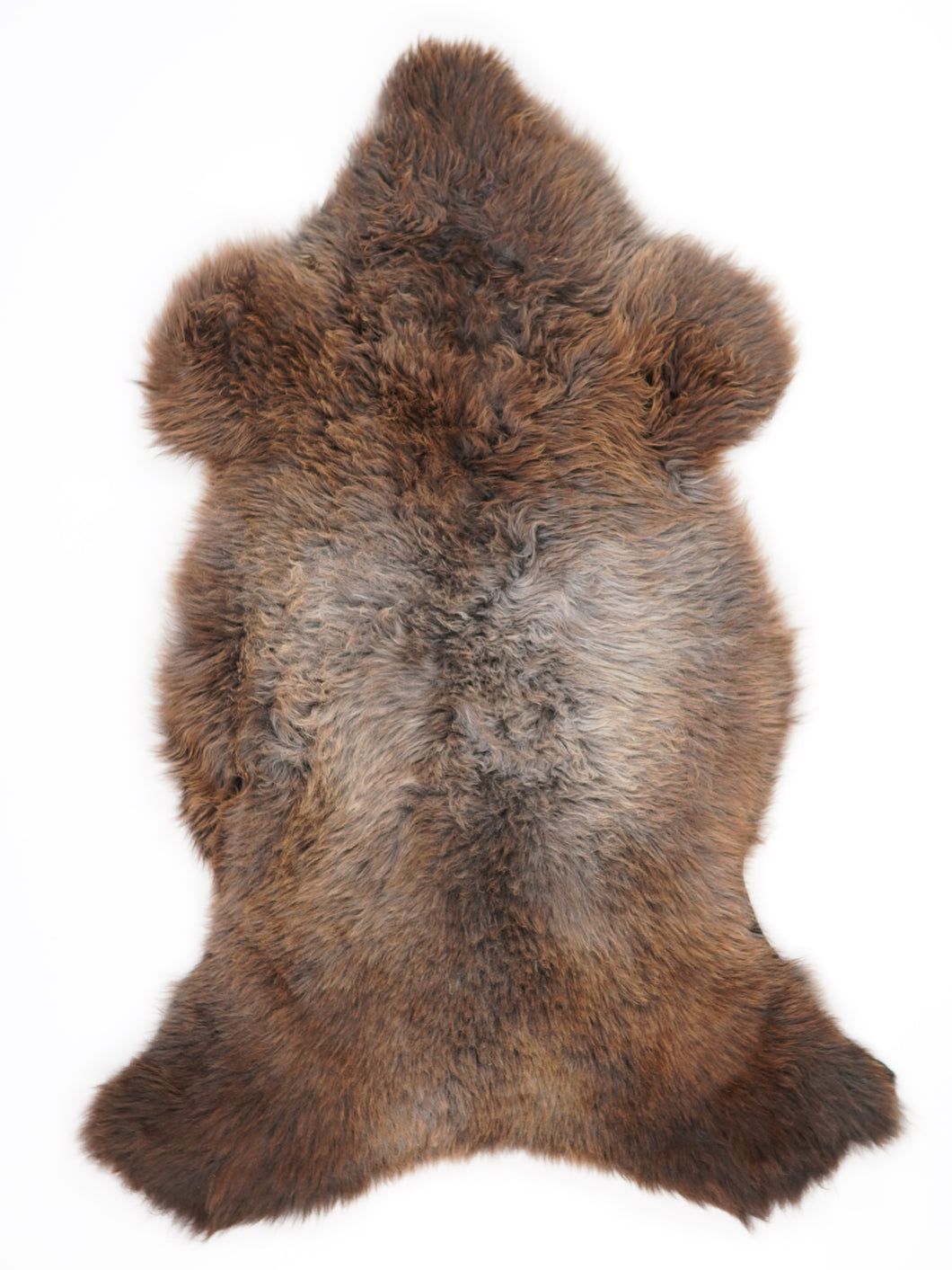 Vícebarevná ovčí kůže L