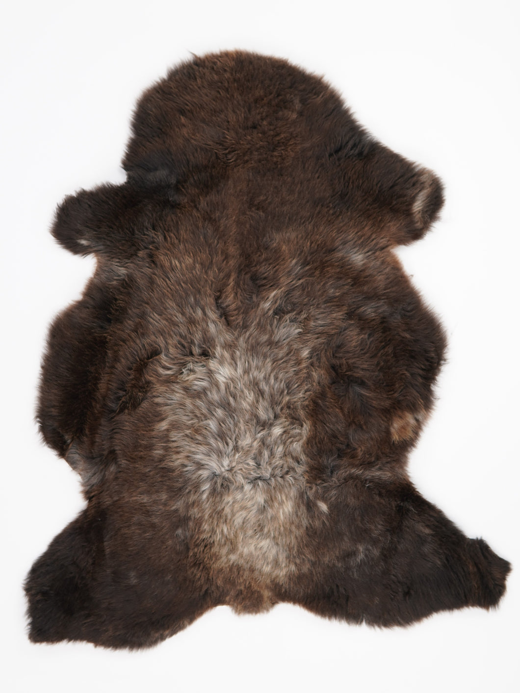 Vícebarevná ovčí kůže L