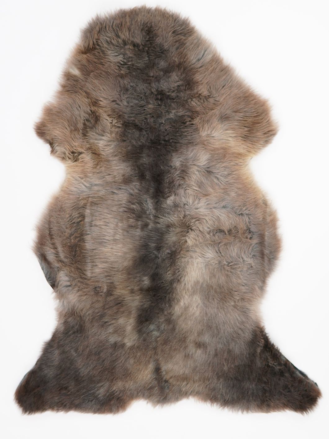 Vícebarevná ovčí kůže L