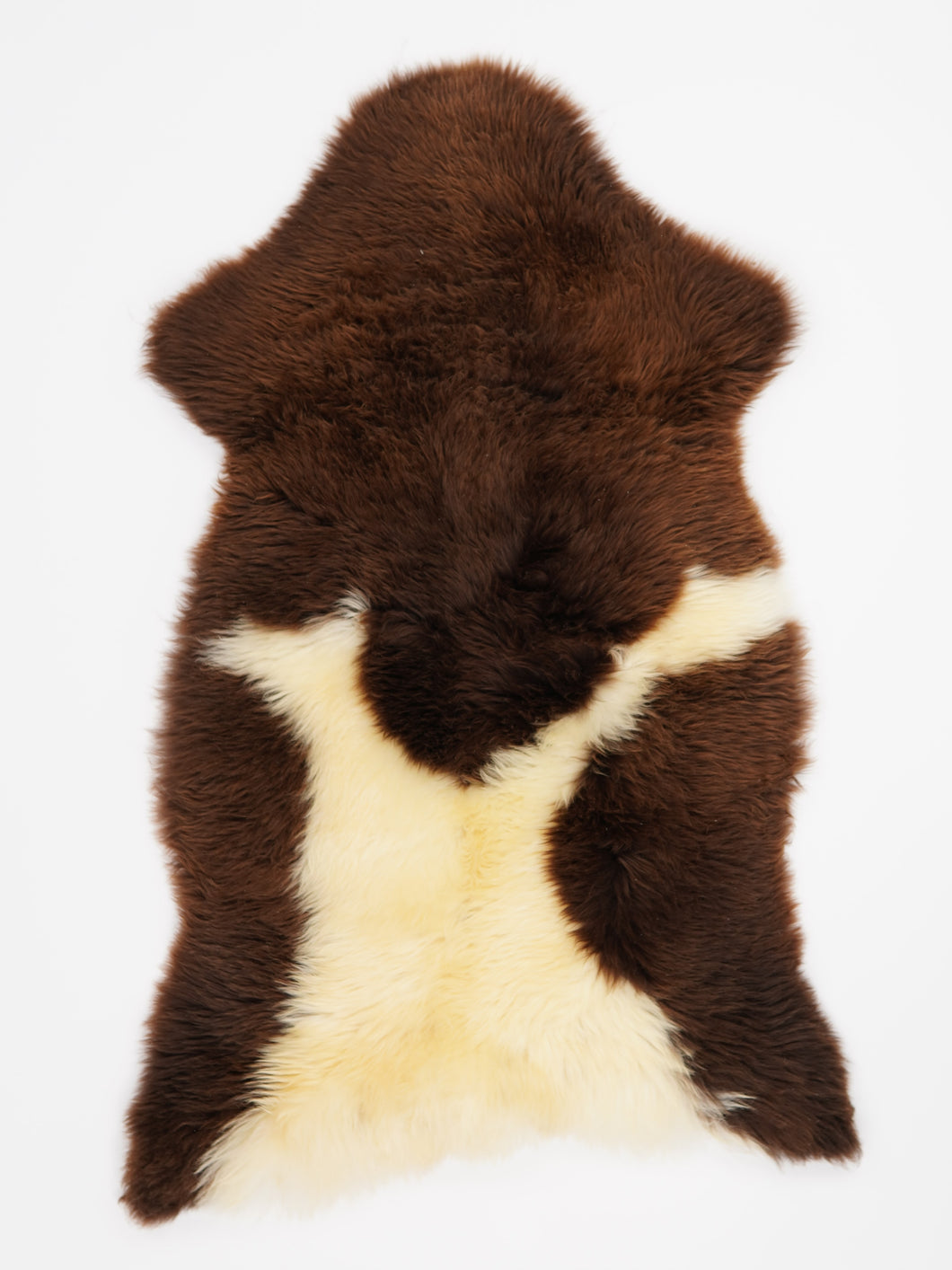 Vícebarevná ovčí kůže L