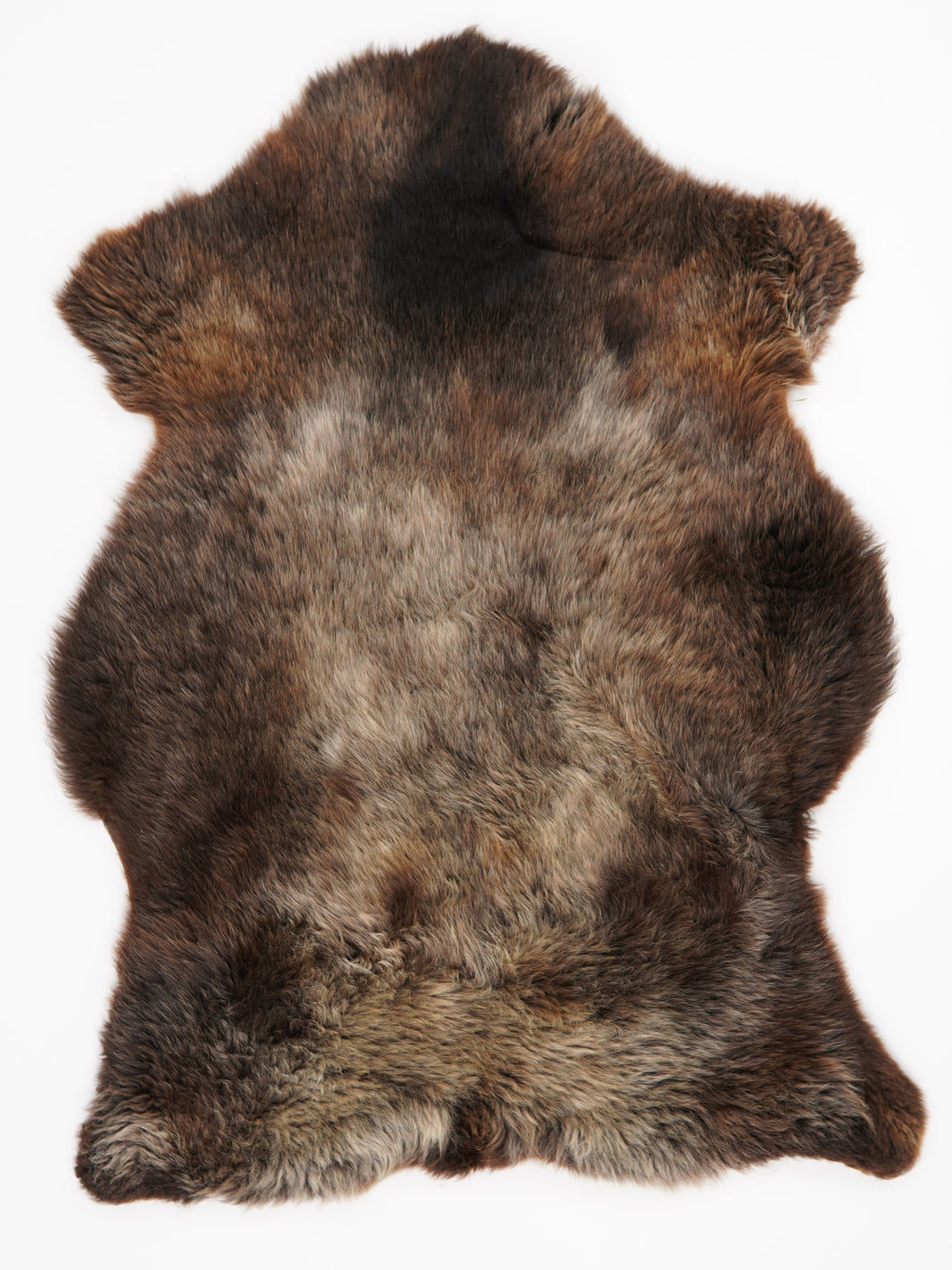 Vícebarevná ovčí kůže L