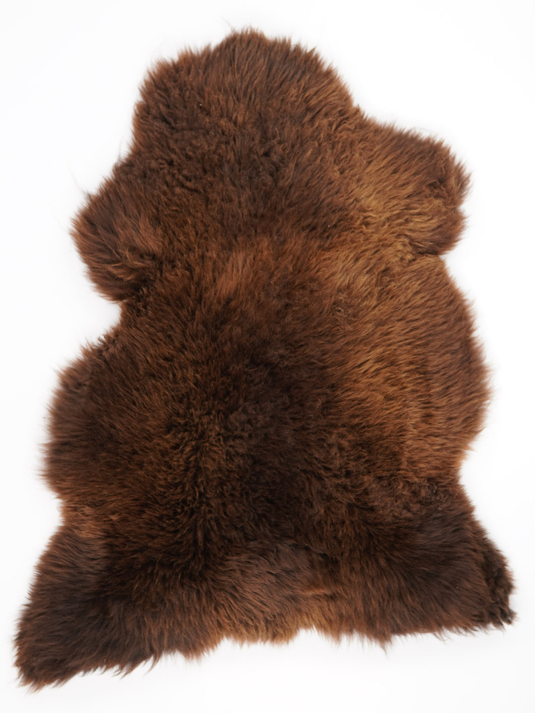 Hnědá ovčí kůže L (itin storo kailio)
