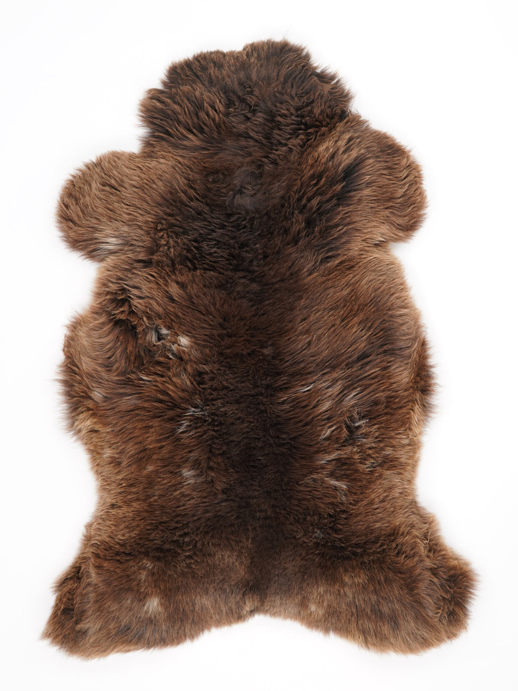 Vícebarevná ovčí kůže L