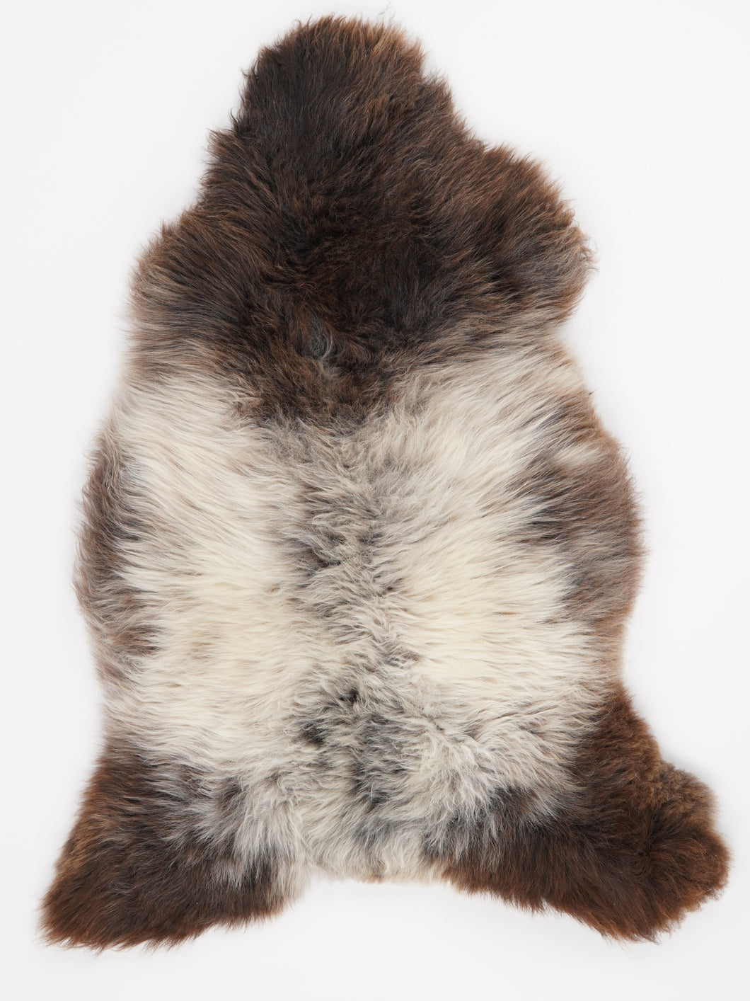 Vícebarevná ovčí kůže L