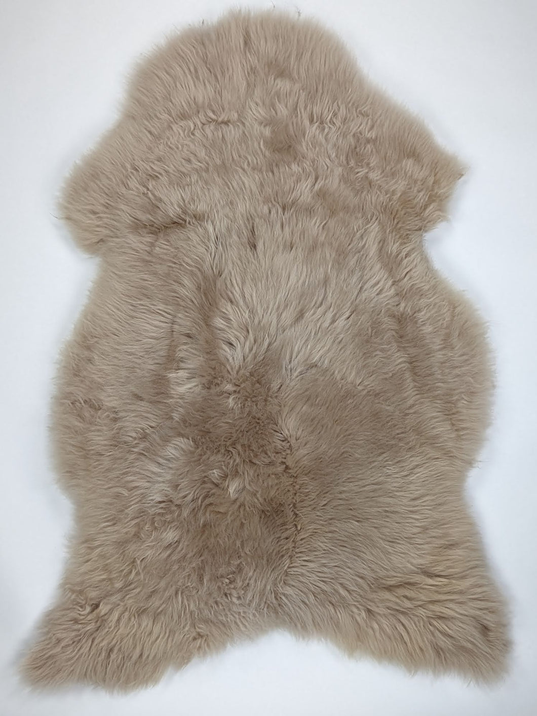 Taupe ovčí kůže XL