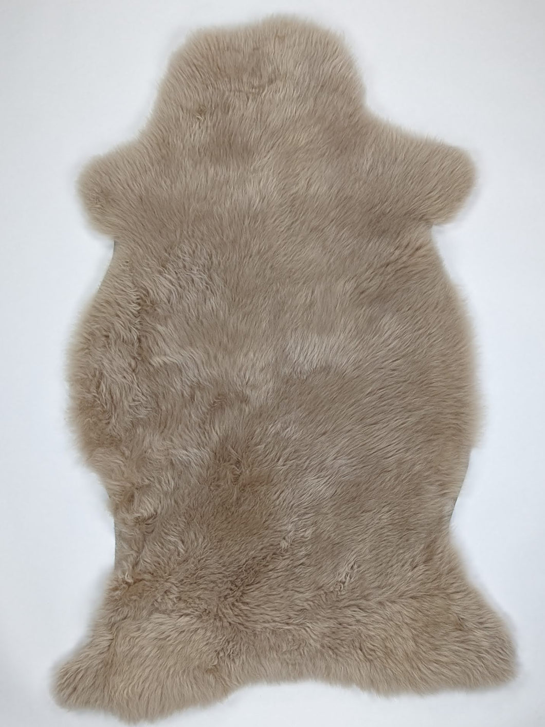 Taupe ovčí kůže XL