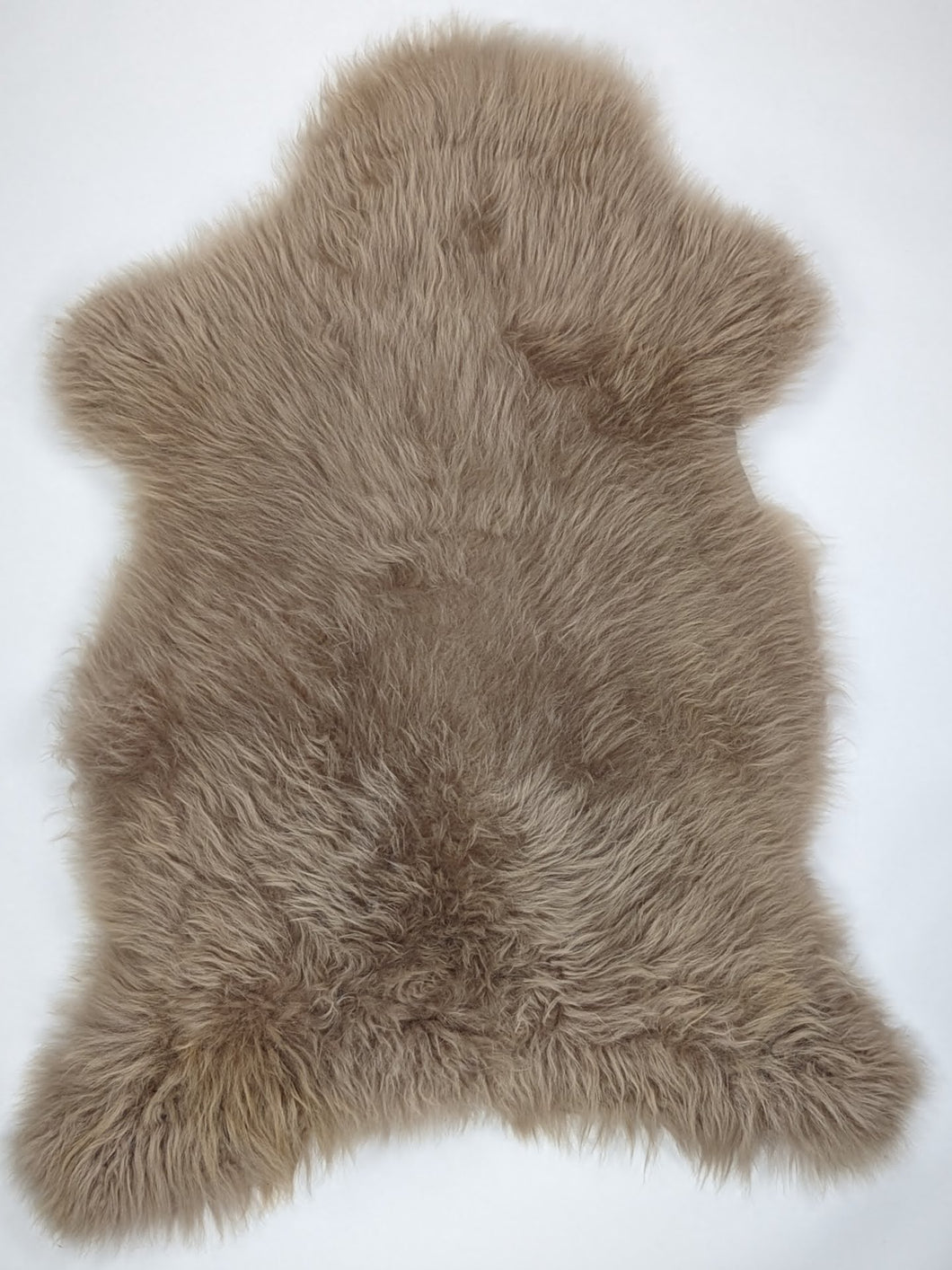 Taupe ovčí kůže XL
