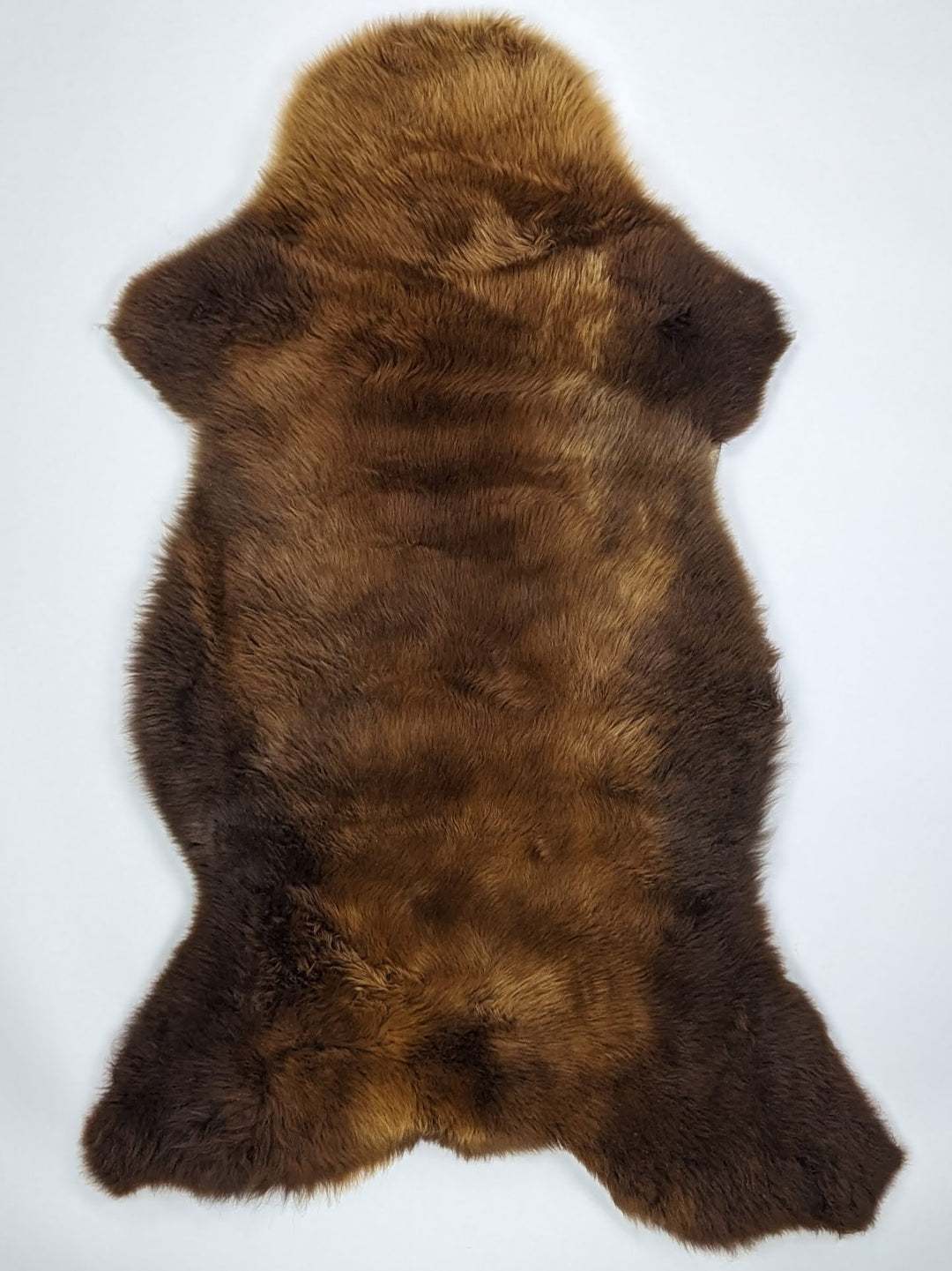 Hnědá ovčí kůže "Rusty" XL