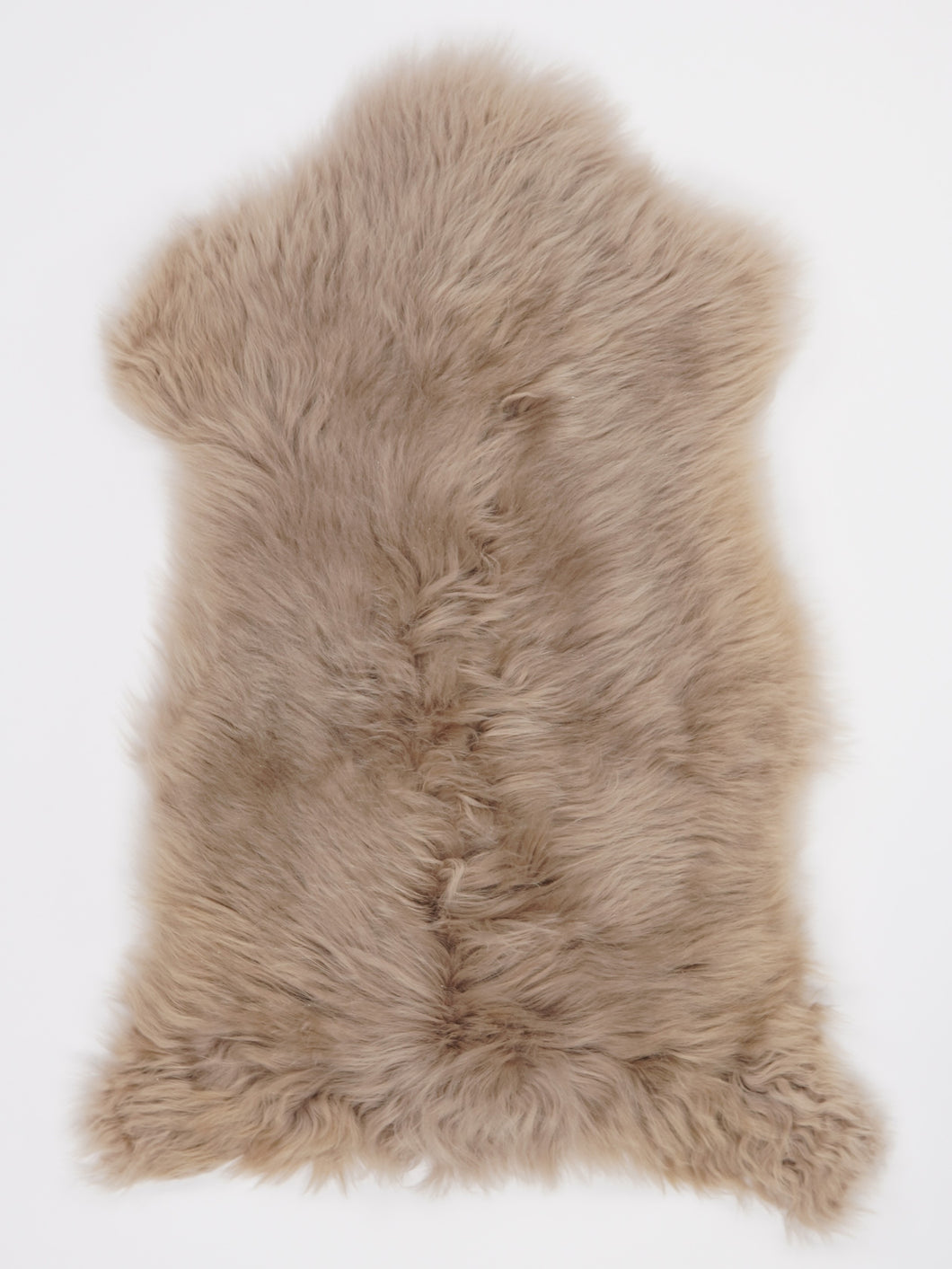 Taupe ovčí kůže S