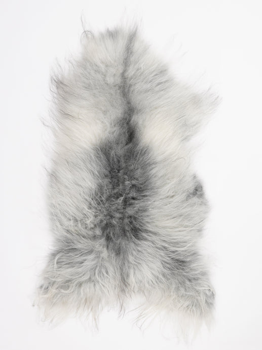 Pilkas islandiškas avikailis XL