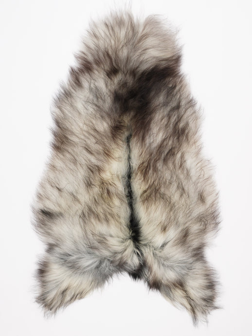 Pilkas islandiškas avikailis XXL