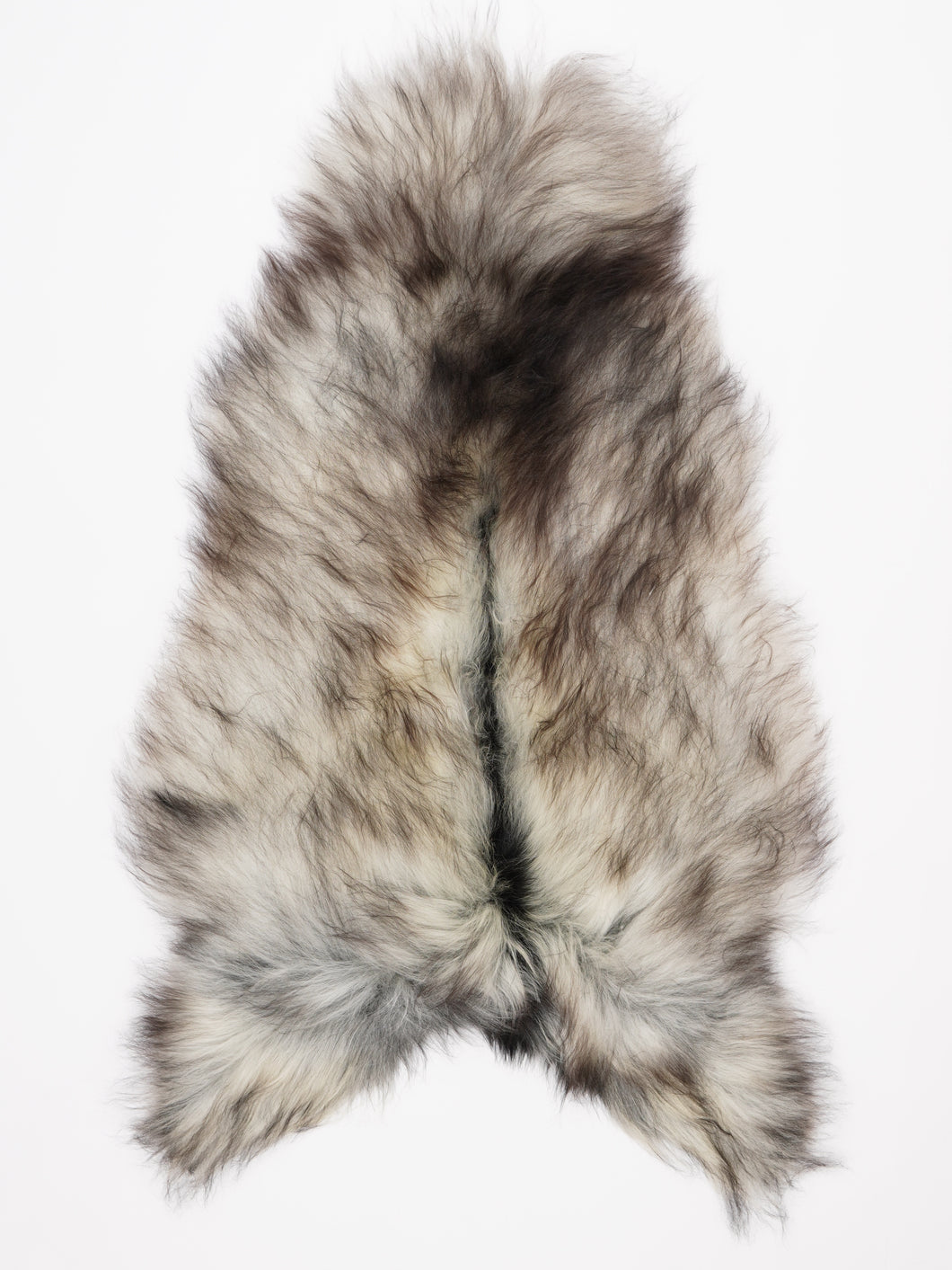 Pilkas islandiškas avikailis XXL