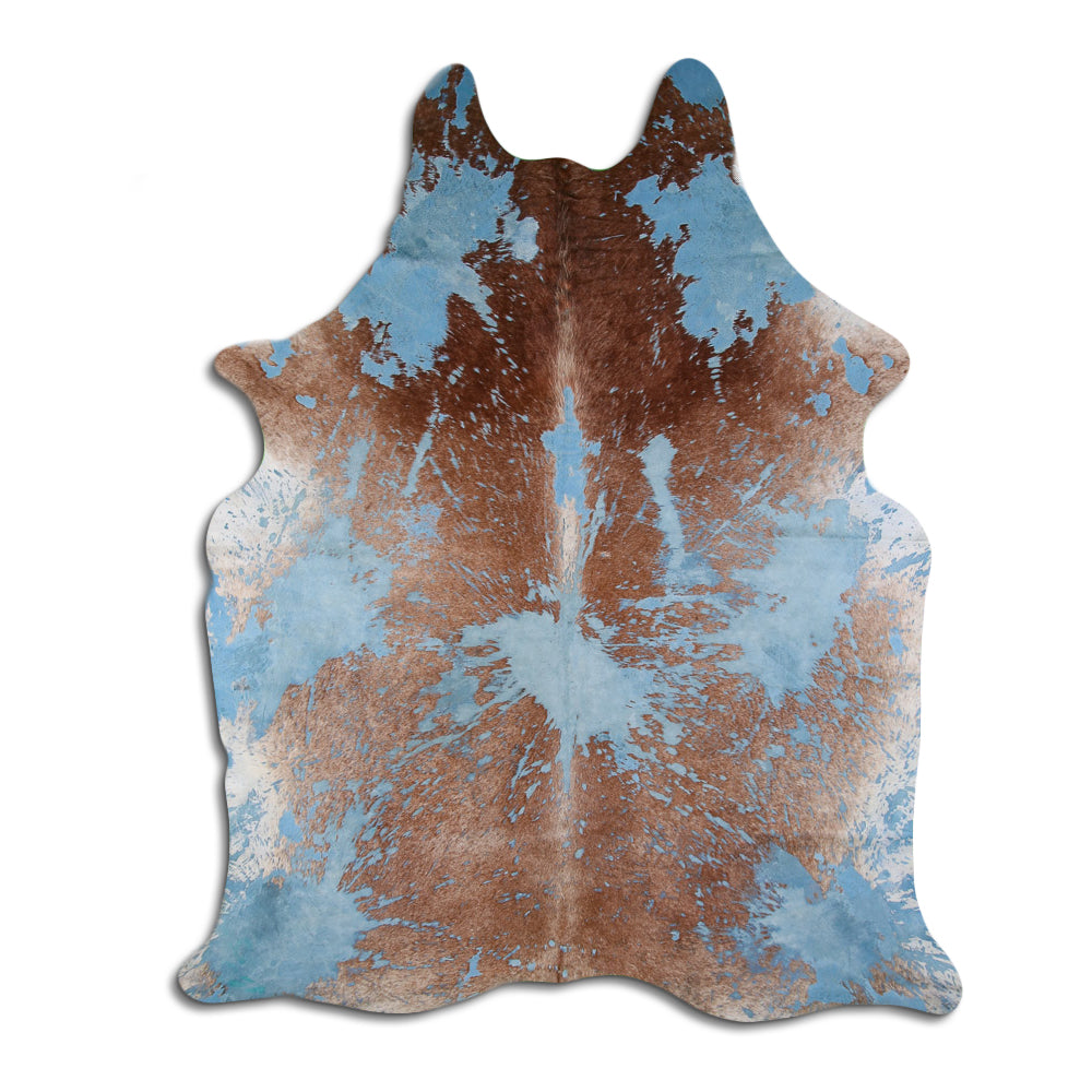 Tříbarevná hovězí kůže XXL