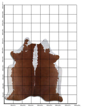 Įkelti vaizdą į galerijos rodinį, Rudas karvės kailis XL
