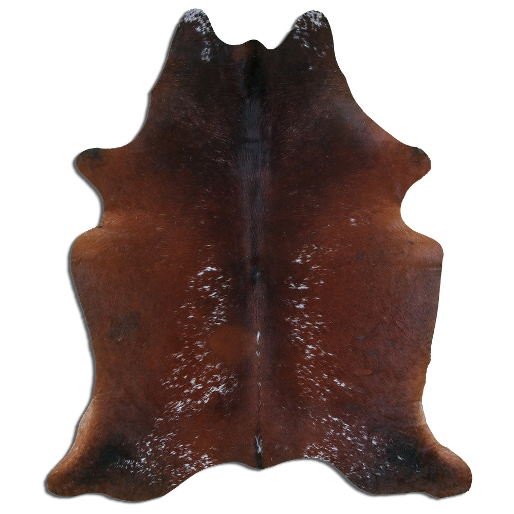 Rudas karvės kailis XL