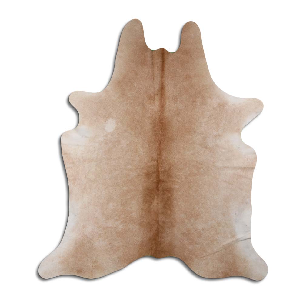 Rudas karvės kailis L