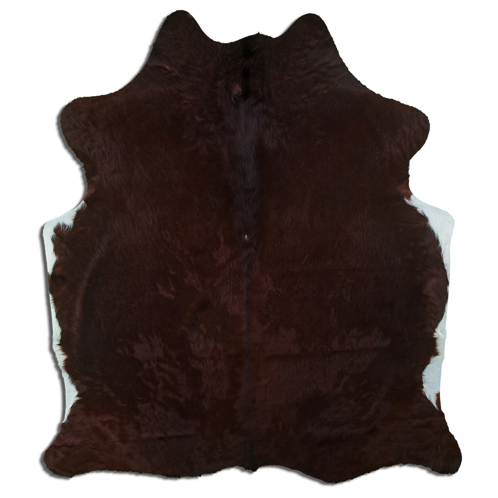 Rudas karvės kailis L