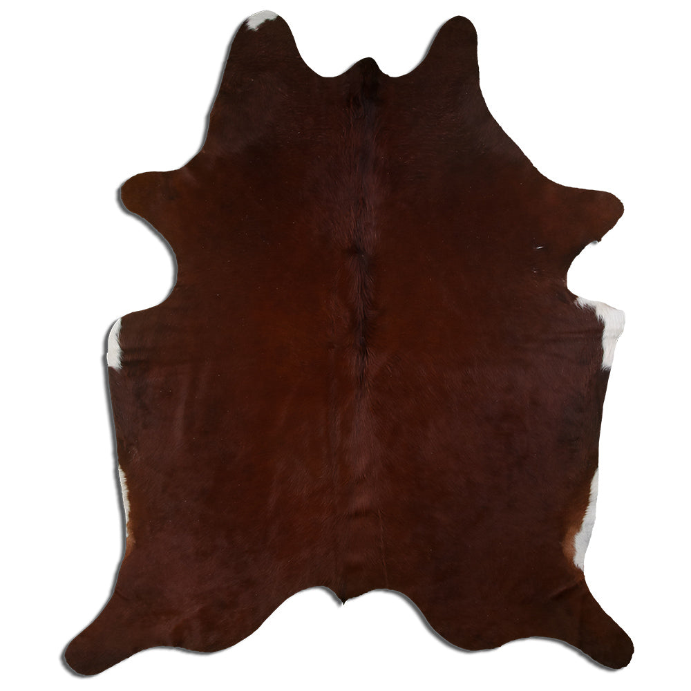 Hnědá hovězí kůže XL
