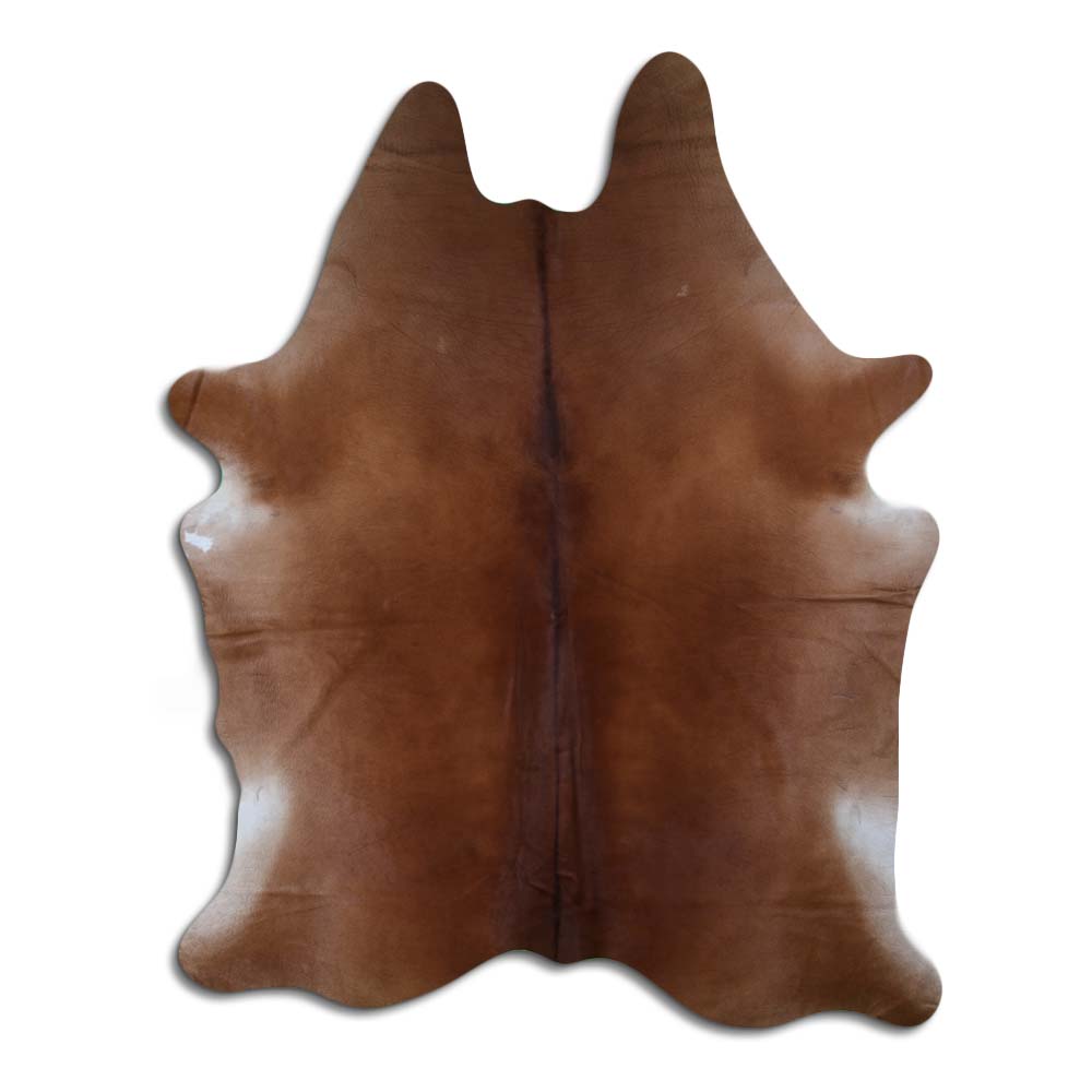 Hnědá hovězí kůže XXL