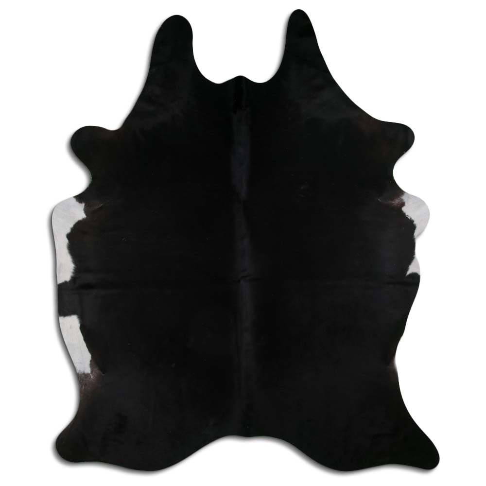 Juodas karvės kailis XXL