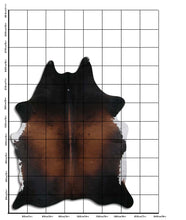 Načíst obrázek do prohlížeče Galerie, Tříbarevná hovězí kůže XXL
