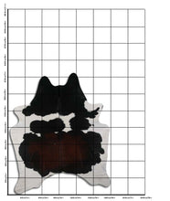 Načíst obrázek do prohlížeče Galerie, Tříbarevná hovězí kůže XL
