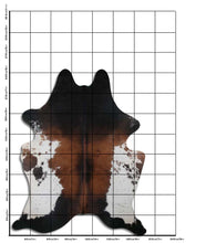 Įkelti vaizdą į galerijos rodinį, Trispalvis karvės kailis XXL
