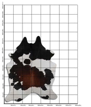 Načíst obrázek do prohlížeče Galerie, Tříbarevná hovězí kůže XL
